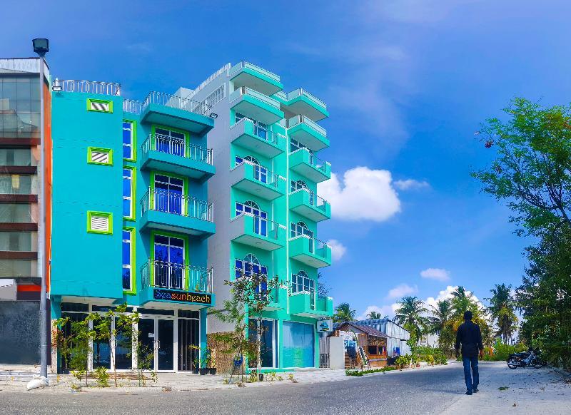 Seasunbeach Hotel Maldives Hulhumalé Extérieur photo
